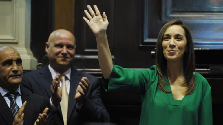 María Eugenia Vidal: «No estoy acá para construir una candidatura ni para hacerme rica»