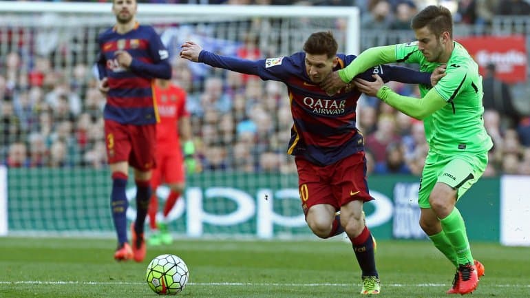 Messi metió un gol y falló un penal en el aplastante triunfo del Barcelona ante el Getafe