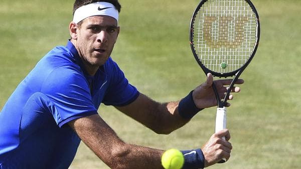 Del Potro busca pasar a la final del ATP de Stuttgart