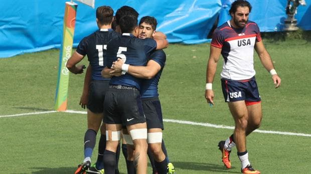 Río 2016-rugby: con un try en el último minuto, los Pumas vencieron a Estados Unidos y esperan por Fiji