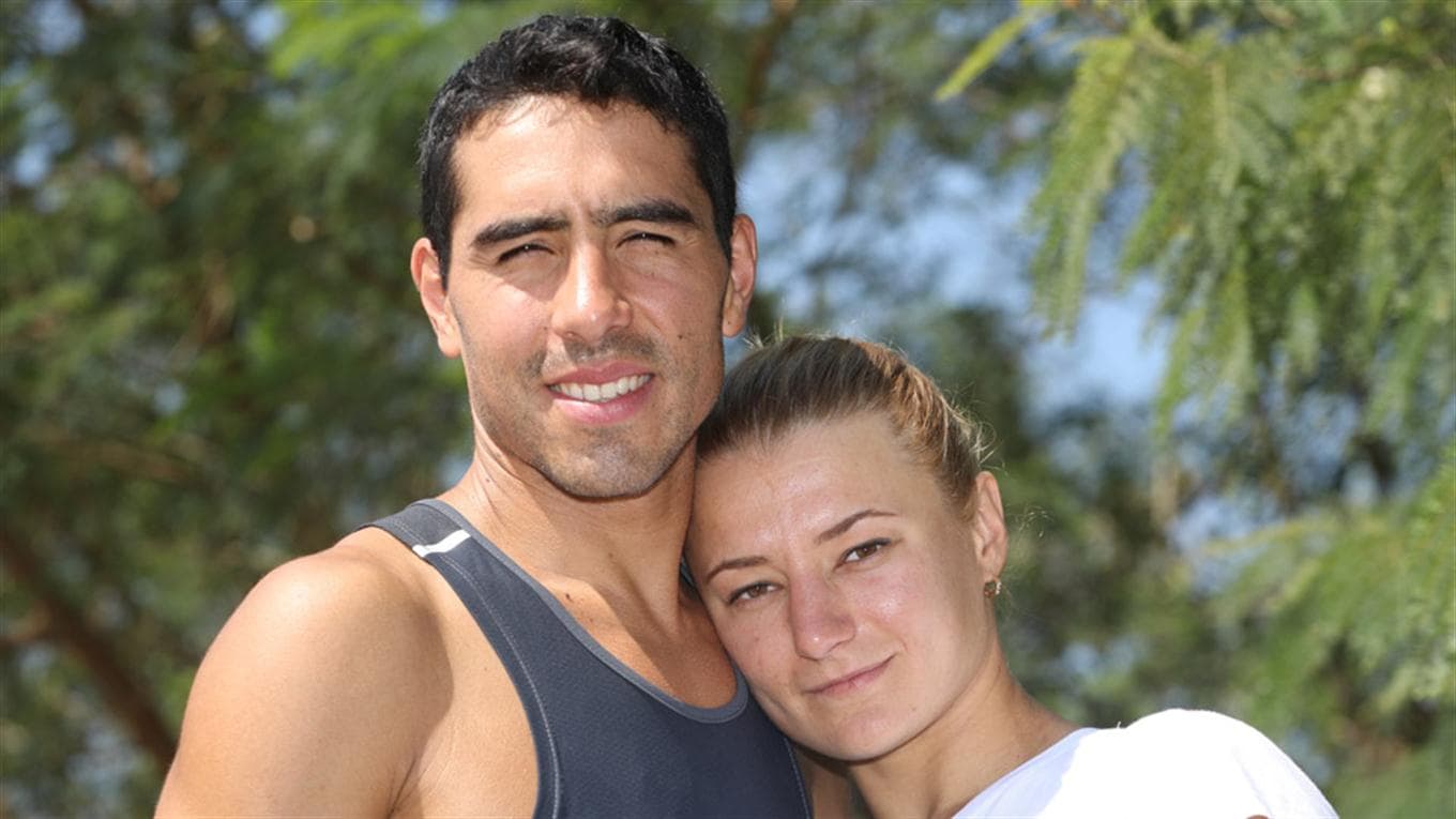 Matrimonio olímpico: se enamoró de una ucraniana, se casaron y hoy los dos compiten para la Argentina