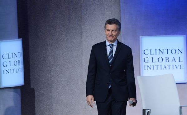 Mauricio Macri: «Ya hemos recibido con alegría el anuncio de miles de millones de dólares en inversiones»