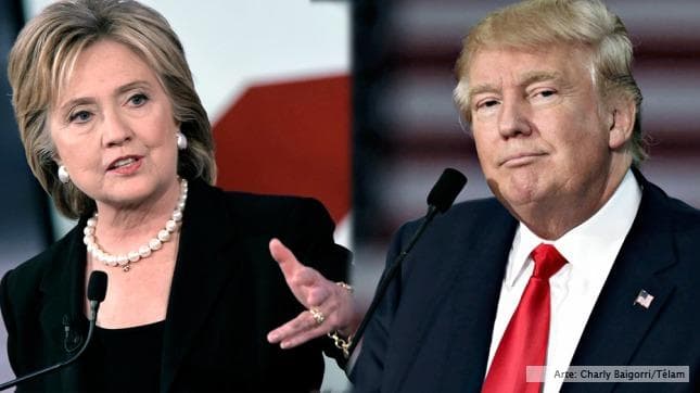 Hillary Clinton y Donald Trump miden fuerzas en un muy esperado primer debate televisivo