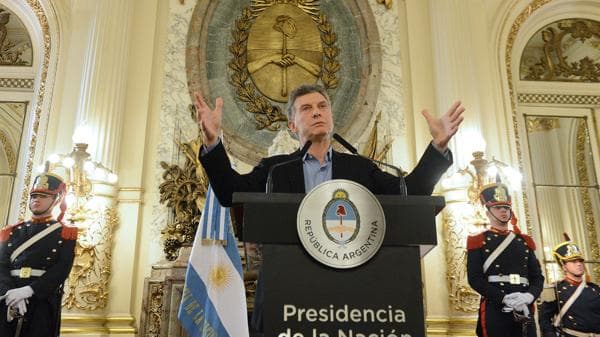 El Presidente convocó a una sorpresiva conferencia de prensa para hablar sobre pobreza