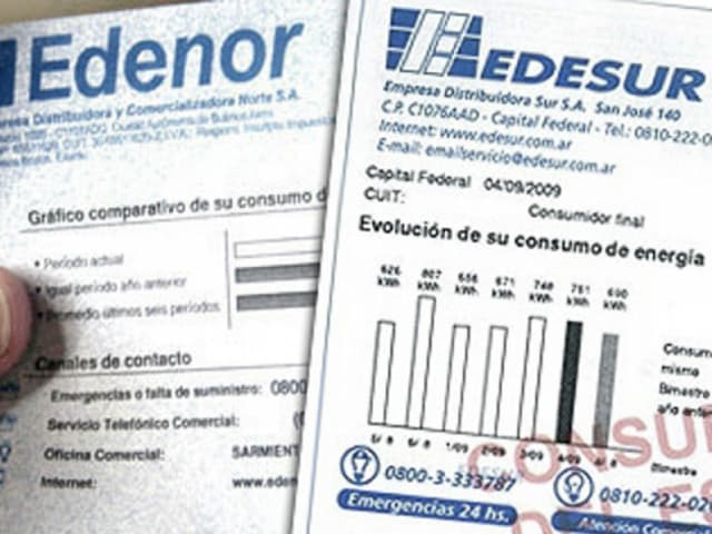 Tarifas: Edenor y Edesur piden aumentos del 30% para 2017