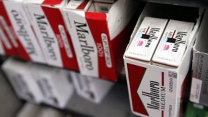El precio de los cigarrillos aumentó un 5 por ciento