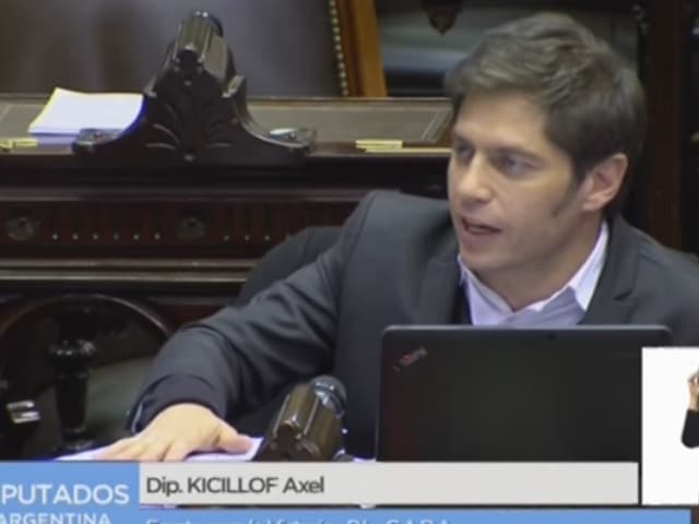 Kicillof cuestionó el proyecto de presupuesto y lo calificó «de ajuste» y «unitario»