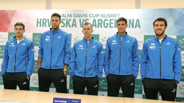 Final Copa Davis 2016: Delbonis-Cilic y Del Potro-Karlovic, los partidos que abrirán mañana la serie Argentina-Croacia