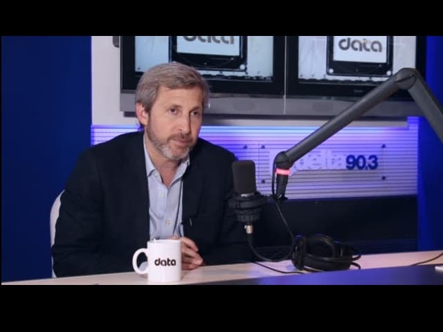 Frigerio: «Lavagna debería colaborar más que meter miedo»