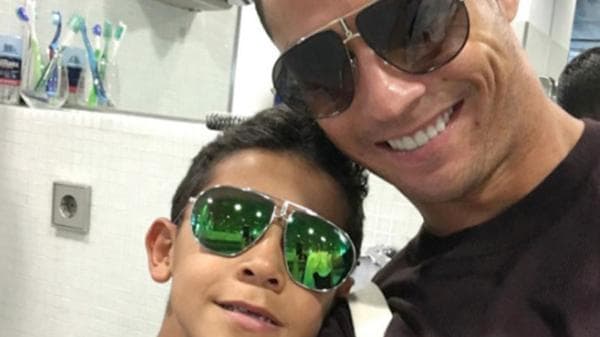 Cristiano Ronaldo contó por qué razón se burlan de su hijo