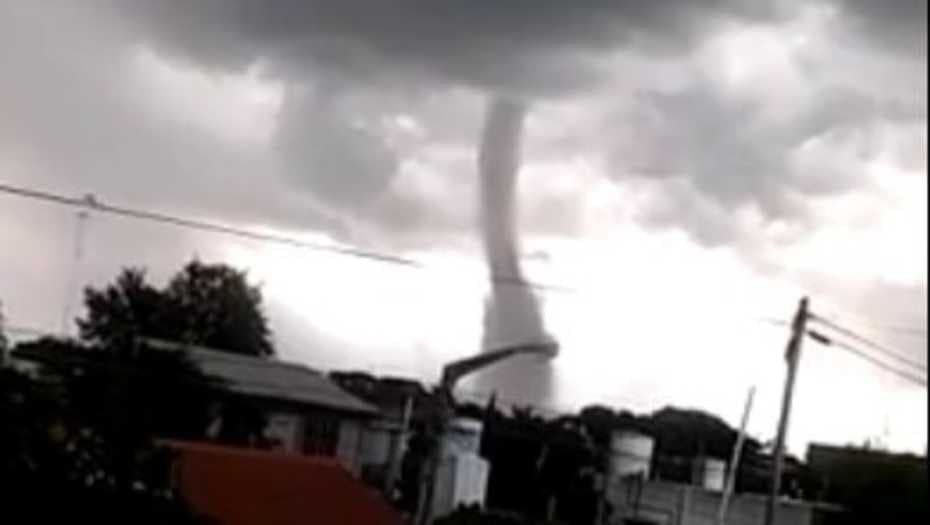 Tornado en San Luis: no hubo víctimas, pero sí miedo en Tilisarao