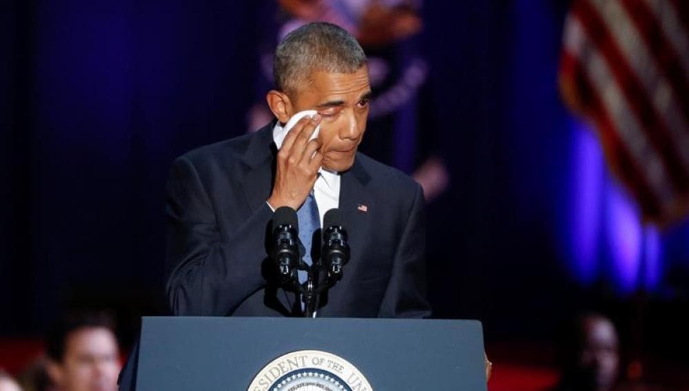 El adiós de Barack Obama y el emocionante agradecimiento a su esposa Michelle