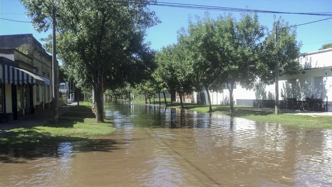 Se agrava la situación por la inundación en una localidad de General Villegas