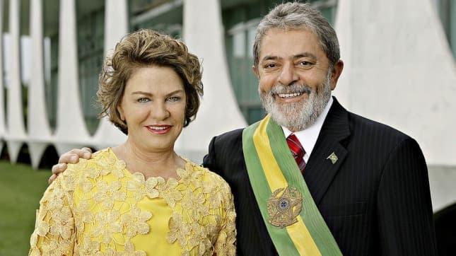 La esposa de Lula fue internada por un derrame cerebral