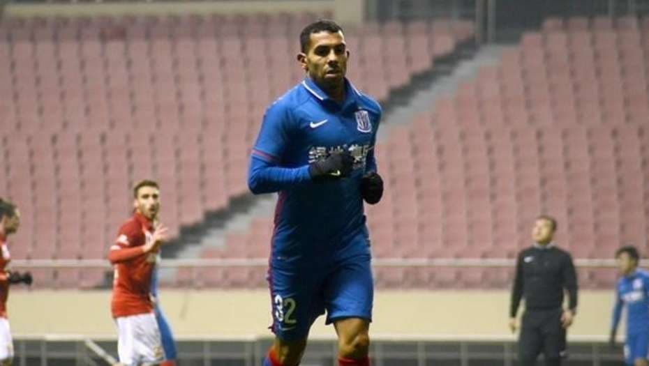 Carlos Tevez hizo su primer gol en China en un amistoso