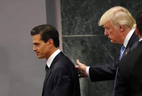 Peña Nieto mejora su imagen política con ayuda del efecto Trump