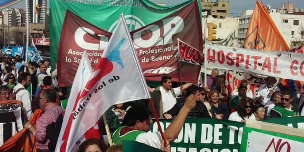El gremio de médicos bonaerenses dice que la adhesión al paro es del 90%