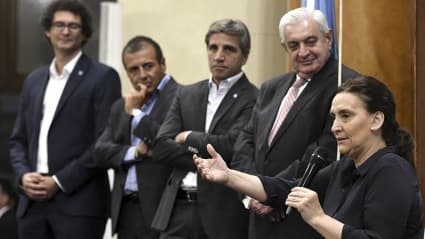 «No hay un aumento de importaciones», aseguró Michetti en la Bolsa de Comercio