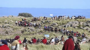 Se realizó la primera Cabalgata Brocheriana tras la canonización del Cura Gaucho
