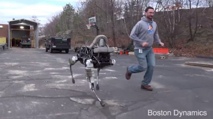 Este es Spot, el perro robot de Google