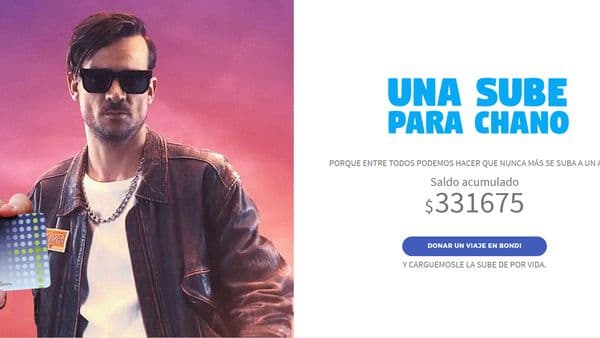 «Una SUBE para Chano»: la campaña para que el cantante deje de conducir