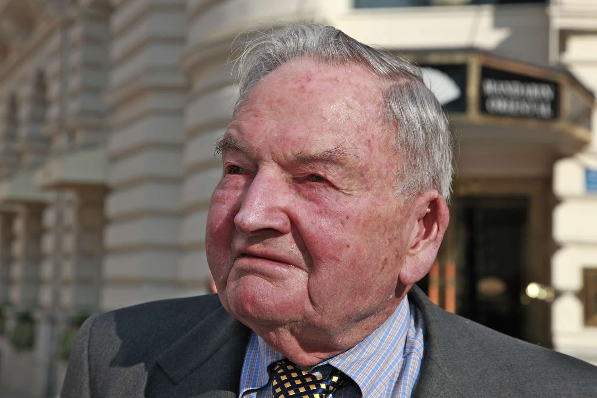 A los 101 años, murió David Rockefeller