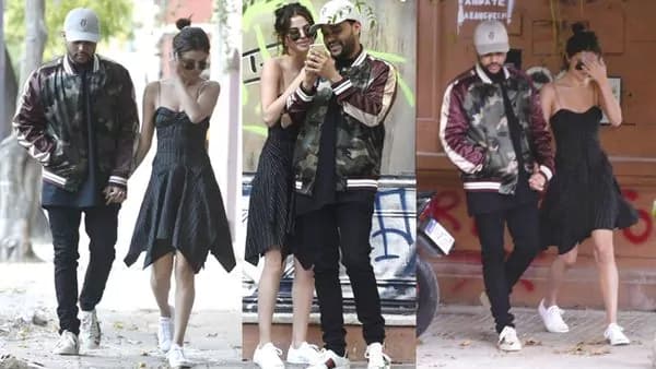 Las fotos de Selena Gómez y su nuevo novio, Abel Tesfaye, de paseo por Buenos Aires