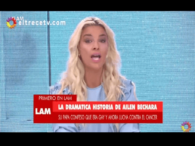 Ailén Bechara lloró por los rumores de affaire de su padre con otro hombre