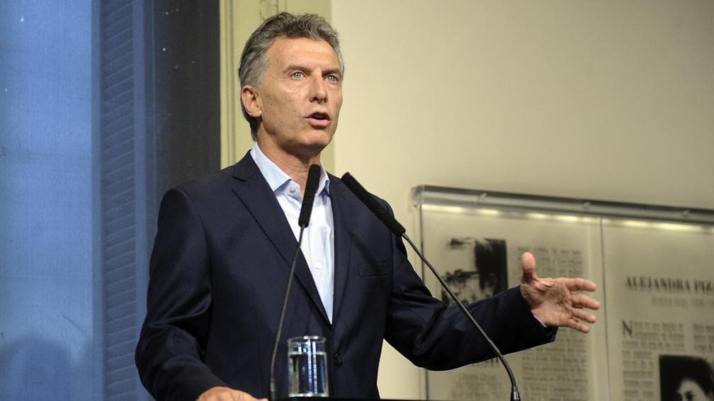 Mauricio Macri: «Voy a dar la batalla contra las mafias que están en los sindicatos, la política, las empresas y la Justicia»