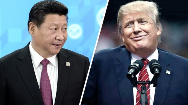 Trump recibe al presidente de China: dos potencias se saludan, de reojo