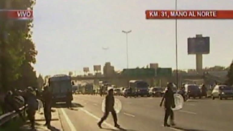 Otra vez demoras en Panamericana por un nuevo piquete