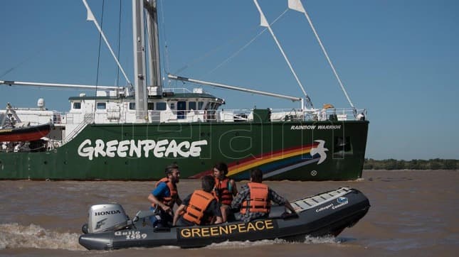 Abrieron al público el barco de Greenpeace y se puede visitar hasta el domingo