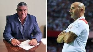 Tapia: «No vine a hablar con Sampaoli, vine a visitar a Messi»