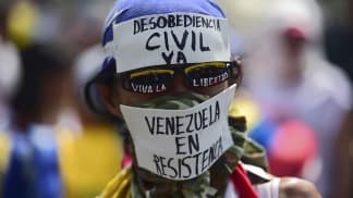 Un joven murió de un disparo en las protestas antichavistas