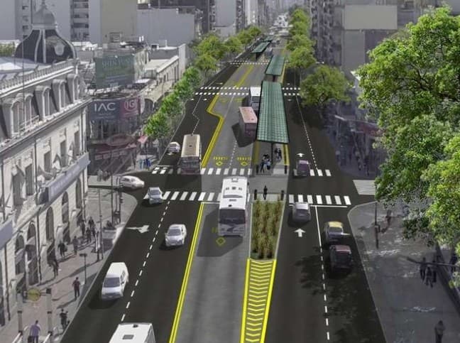 Plaza Flores: Harán carriles exclusivos y paradas de transbordo