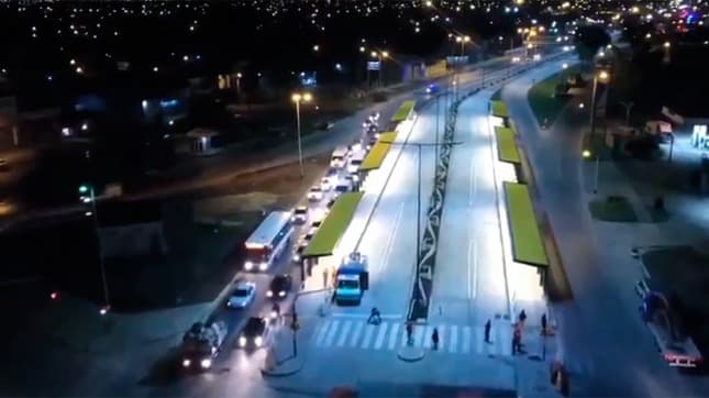 Más de 240.000 pasajeros ahorrarán tiempo de viaje con el nuevo Metrobus de La Matanza