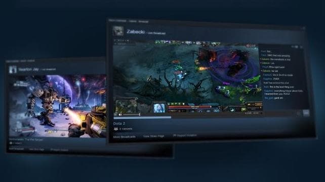 Steam se suma a la transmisión en vivo de videojuegos