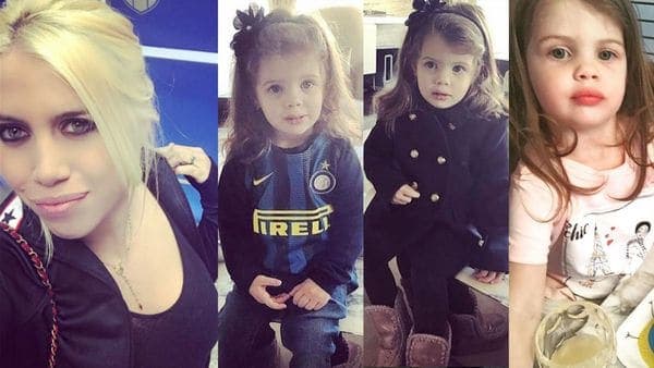 Familia 2.0: Wanda Nara le abrió una cuenta en Instagram a su hija Francesca