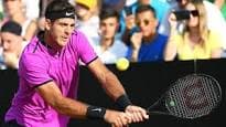 El partido entre Del Potro y Djokovic en Roma se suspendió por lluvia