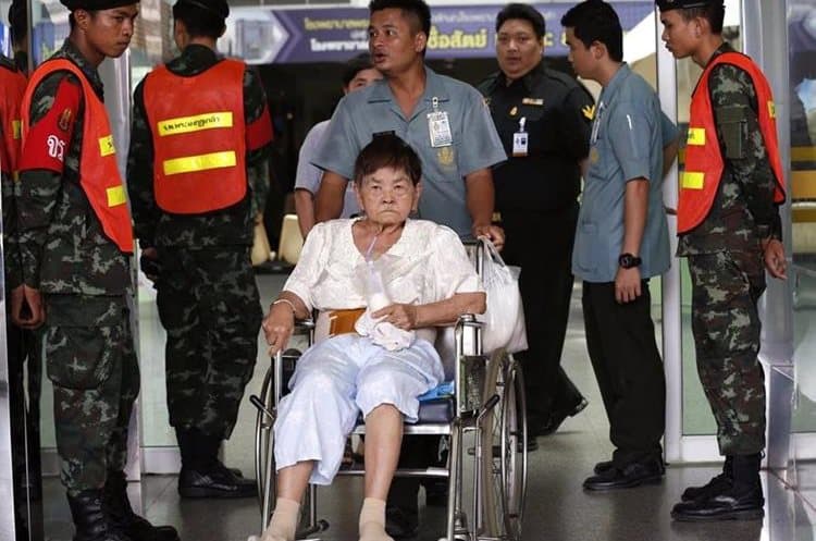 Tailandia: al menos 24 heridos por la explosión de una bomba en un hospital
