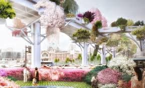 El jardín flotante de Seúl que cambia el skyline de la ciudad