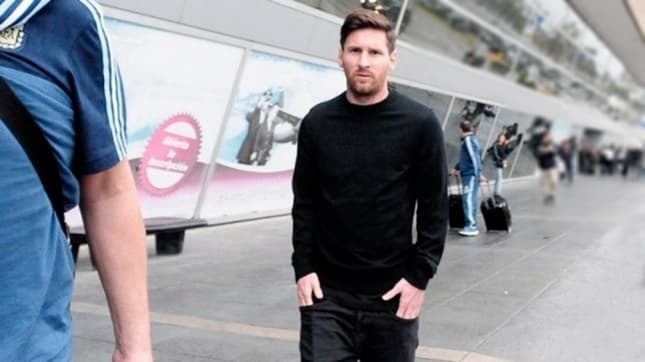Messi ya está en Australia para el amistoso frente a Brasil