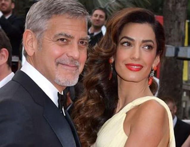 Nacieron Ella y Alexander, los gemelos de George Clooney y Amal Alammudin