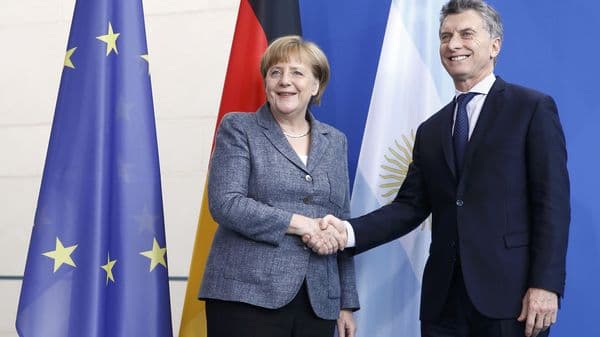 Angela Merkel viaja a la Argentina con el doble de personal de seguridad habitual