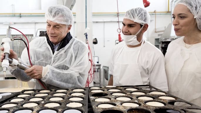 Macri y Vidal visitaron una pastelería artesanal de Vicente López