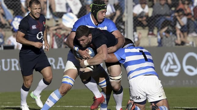 A Los Pumas se les escapó al final y perdieron 38 a 34 ante Inglaterra