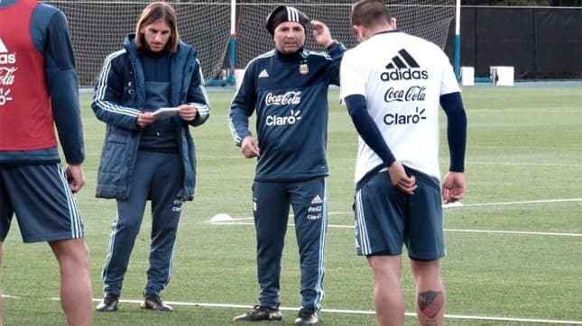 Sampaoli: «Buscamos instalar una idea ofensiva»