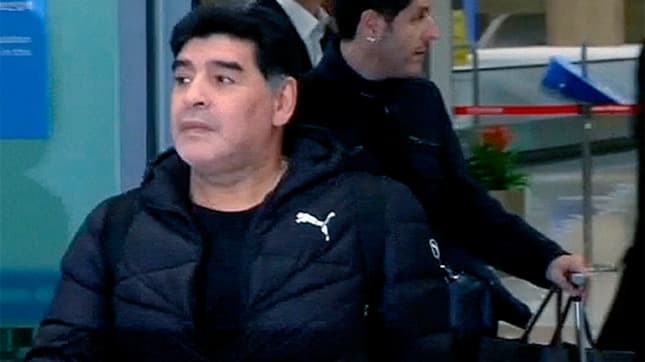 Temen en Nápoles por la seguridad de Maradona
