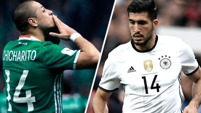 Alemania golea a México y será el rival de Chile en la final