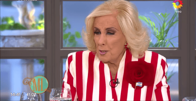 La confesión de Miss Bolivia y la respuesta de Mirtha